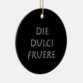 Die dulci fruere keramik ornament (Rechts)