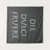 Die dulci fruere wandteppich (Vorderseite (Horizontal))