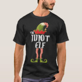 die dumme elffamilie, die Weihnachten gleicht T-Shirt (Vorderseite)