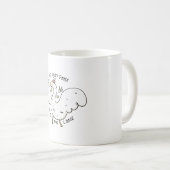 Die dumme Gans ist auf freiem Fuß Kaffeetasse (VorderseiteRechts)