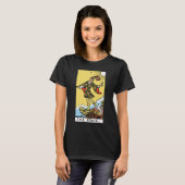 Die dumme Tarot Card Rider Waite T-Shirt (Vorne ganz)