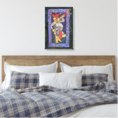 Die dumme Tarot-Karte Leinwanddruck (Insitu (Schlafzimmer))