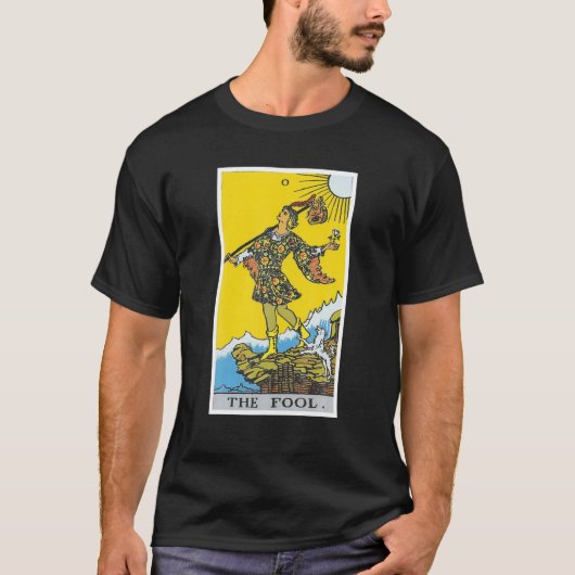 Die dumme Tarot-Karte okkultisiert glaubt, die Wei T-Shirt (Vorderseite)