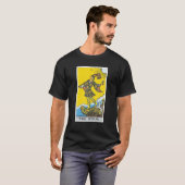 Die dumme Tarot-Karte okkultisiert glaubt, die Wei T-Shirt (Vorne ganz)