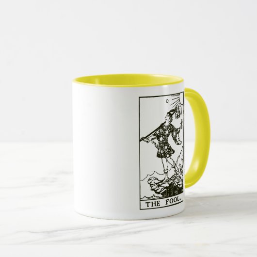 Die dumme Tarot-Karte Tasse (VorderseiteRechts)