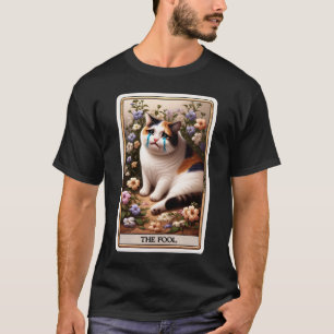 Die dumme Tarot-Karte traurig Cry Meme T-Shirt