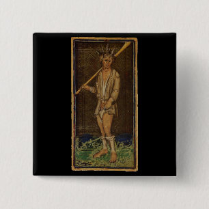 Die Dummkopf-Tarot-Karte Button