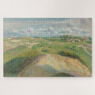 Die Dünen bei Knokke, Sun Effect von Pissarro Puzzle