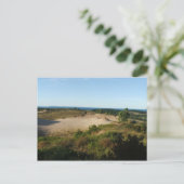 Die Dünen Postkarte (Stehend Vorderseite)