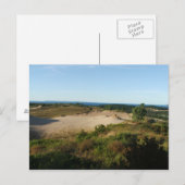 Die Dünen Postkarte (Vorne/Hinten)