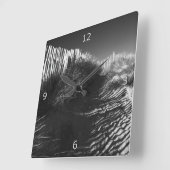 Die Dünen Quadratische Wanduhr (Winkel)