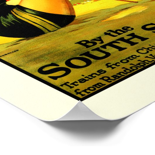 Die Dünen und Strände Poster (Ecke)