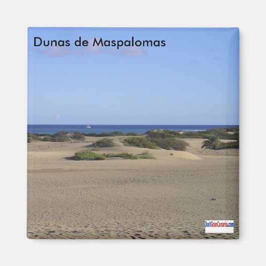Die Dünen von Maspalomas Magnet (Vorne)