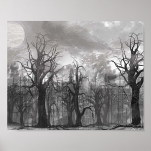 DIE DUNKELHEIT DES WALDplakats Poster