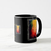 Die Dunkelheit verlasse, das Licht zu betreten Tasse (VorderseiteRechts)