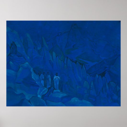 Die Dunkelheit von Nicholas Roerich Poster (Vorne)