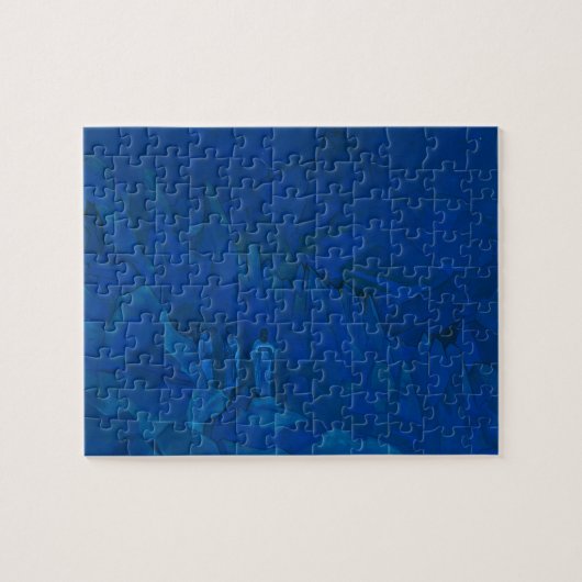 Die Dunkelheit von Nicholas Roerich Puzzle (Horizontal)