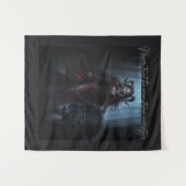 Die dunkelrote Rittberger Haube Wandteppich (Vorderseite (Horizontal))