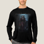Die Dunkelrote Rotkäppchen Tri-Blend Shirt (Vorderseite)