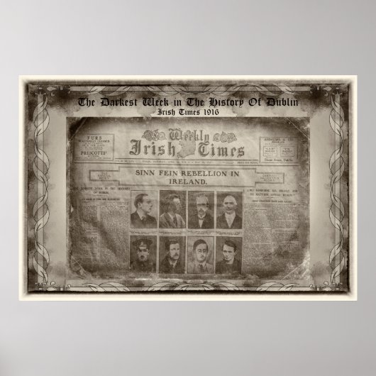 Die dunkelste Woche der Geschichte von Dublin Poster (Vorne)