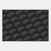 Die dunkelsten Nachtschwärmerei-Blätter Geschenkpapier Set (Vorderseite 3)