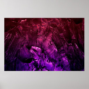 Die dunkle, abstrakte Hintergrundtextur mit Farbve Poster