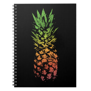 Die dunkle Ananas Notizblock