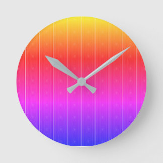 Die dunkle Aquamarine Verriegelung Runde Wanduhr