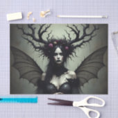 Die dunkle Fantasiedekoupage Seidenpapier (Handwerk)