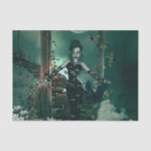 Die dunkle Fee in der Nacht Seidenpapier (Vorderseite)