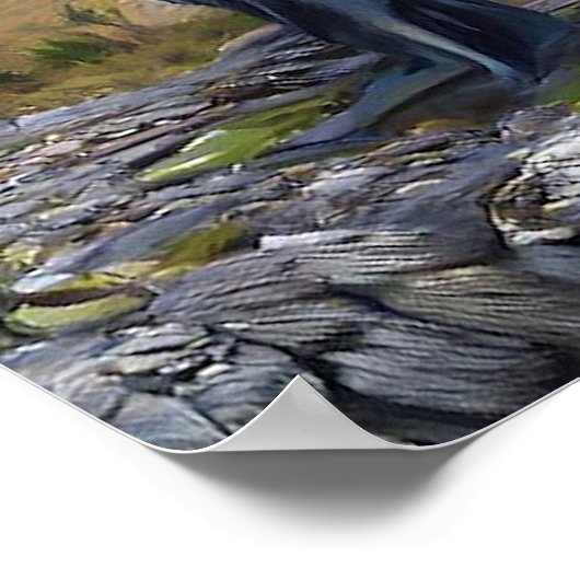 Die dunkle Göttin Poster (Ecke)