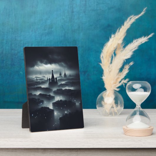 Die dunkle Nacht der Stadt Bilder Fotoplatte (Seite)