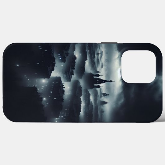 Die dunkle Nachtstadt Case-Mate iPhone Hülle (Rückseite (Horizontal))