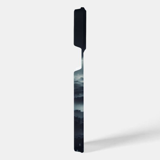 Die dunkle Nachtstadt iPhone Hülle (Rechte Seite)