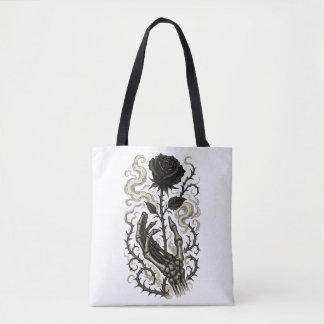 Die dunkle Rose Tasche
