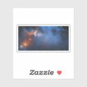 Die dunkle säkulare Wolke des Chamäleons I Aufkleber (Blatt)