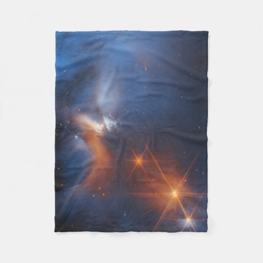 Die dunkle säkulare Wolke des Chamäleons I Fleecedecke (Vorderseite)