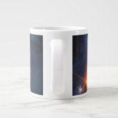 Die dunkle säkulare Wolke des Chamäleons I Jumbo-Tasse (Rückseite)