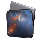 Die dunkle säkulare Wolke des Chamäleons I Laptopschutzhülle (Vorderseite Links)