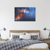 Die dunkle säkulare Wolke des Chamäleons I Leinwanddruck (Insitu (Schlafzimmer))