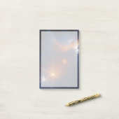 Die dunkle säkulare Wolke des Chamäleons I Post-it Klebezettel (Auf Schreibtisch)