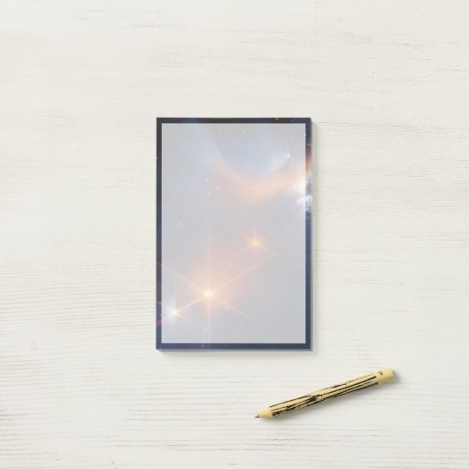 Die dunkle säkulare Wolke des Chamäleons I Post-it Klebezettel (Auf Schreibtisch)