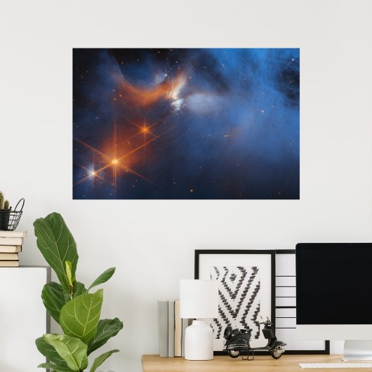 Die dunkle säkulare Wolke des Chamäleons I Poster (Heimbüro)