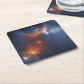 Die dunkle säkulare Wolke des Chamäleons I Rechteckiger Pappuntersetzer (angewinkelt)