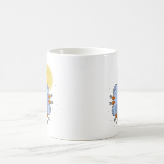 Die dunkle Seite der Mond-Tasse Kaffeetasse (Mittel)