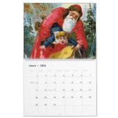 Die dunkle Seite des Vintagen Weihnachtskalenders Kalender (Mär 2026)