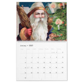 Die dunkle Seite des Vintagen Weihnachtskalenders Kalender (Jan 2027)