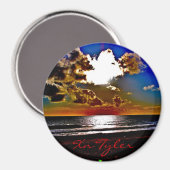 Die dunkle Seite von Malibu Magnet (Vorderseite/Rückseite)