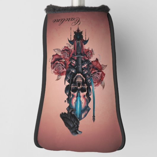 Die dunkle und geheimnisvolle Welt des gotischen S Golf Headcover (Rotieren 90)