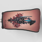 Die dunkle und geheimnisvolle Welt des gotischen S Golf Headcover (Vorderseite)